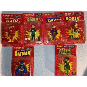 Just-Us League Of Stupid Heroes First Edition Complete Set